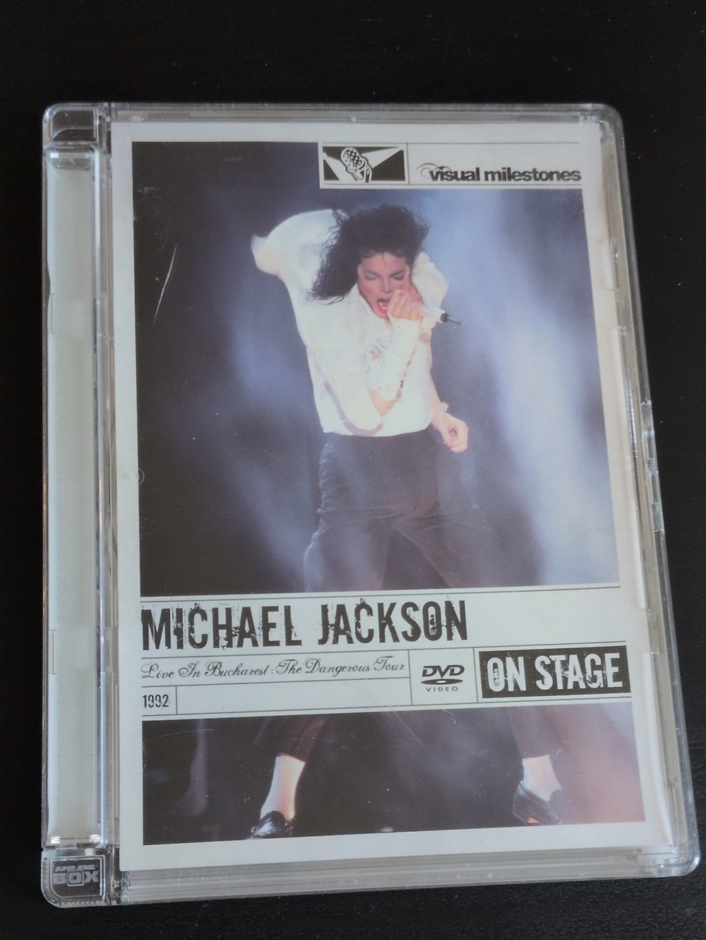 ⭐ Michael Jackson "On Stage" DVD — The Dangerous Tour